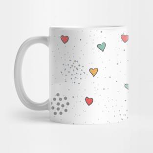 Heart Pattern Mug